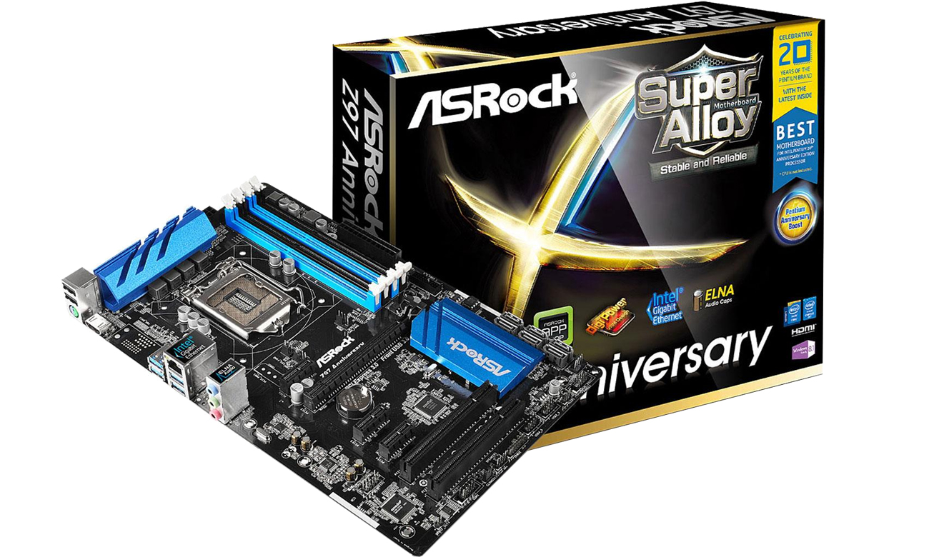 ASRock Z97 ANNIVERSARY (Z97 PCI-E DDR3) - Sklep komputerowy - x-kom.pl